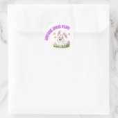 イースターステッカー ラウンドシール (バッグ)