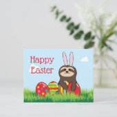 イースタースロスウィバニー耳&エッグスハッピーイースター シーズンポストカード (スタンド正面)