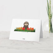 イースタースロス&エッグスハッピーイースター シーズンカード (裏面)