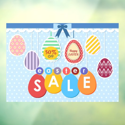 イースターセールショップのパーソナライズカスタマイズ業務 ウィンドウサイン (シート3)