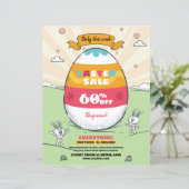 イースターセールフライヤーテンプレート (スタンド正面)