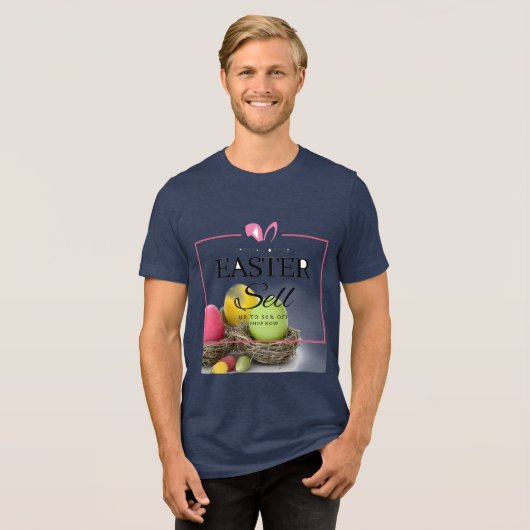 イースターセールTシャツに参加 トライブレンドTシャツ (正面全面)