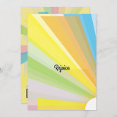 イースターソンライズ復活の挨拶 シーズンカード (正面/裏面)