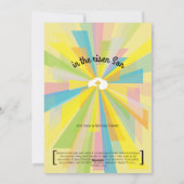 イースターソンライズ復活の挨拶 シーズンカード (裏面)