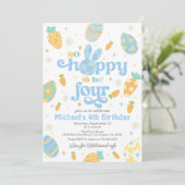 イースターソーホッピーは4人の少年になる誕生日 招待状 (スタンド正面)