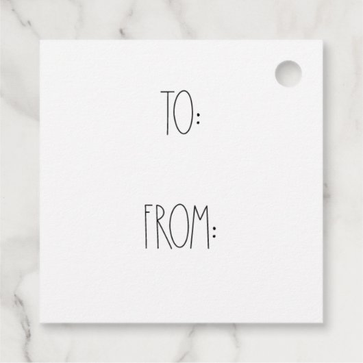 イースターソームバニーラブユースクエアラベル フェイバータグ (裏面)