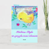 イースタータイムカード シーズンカード (裏面)