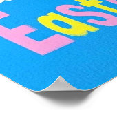 イースタータウンからの挨拶 ポスター (角)