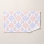 イースターダイヤモンドの卵飾付きパターン バスタオルセット (ハンドタオル)