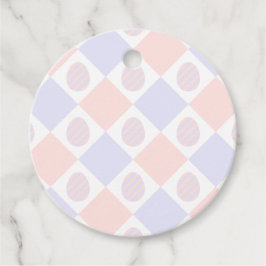 イースターダイヤモンドの卵飾付きパターン フェイバータグ