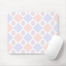 イースターダイヤモンドの卵飾付きパターン マウスパッド