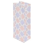 イースターダイヤモンドの卵飾付きパターン ワインギフトバッグ (裏面アングル)