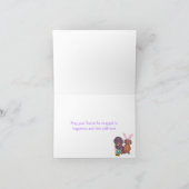 イースターダックスフント シーズンカード (内部)