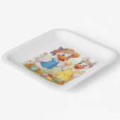 イースターダック ペーパープレート (傾斜あり)