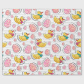 イースターダック ラッピングペーパー (フラット)