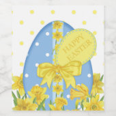 イースターダフォジルワインラベル ワインラベル (シングルラベル)