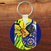 イースターダフォディル キーホルダー (正面)