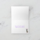 イースターダルマチア人の子犬 シーズンカード (内部)