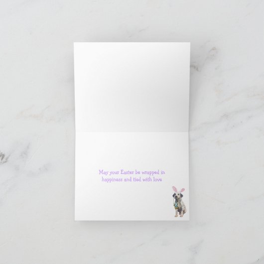 イースターダルマチア人の子犬 シーズンカード (内部)