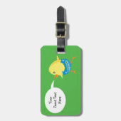 イースターチカスタムックの荷物タグ ラゲッジタグ (正面縦)