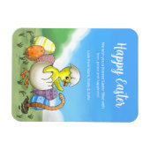 イースターチキンの卵 マグネット (横)