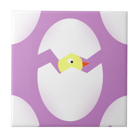 イースターチキン卵 タイル (正面)