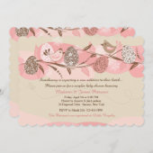 イースターチキン カップル ベビーシャワー 招待状 (正面/裏面)