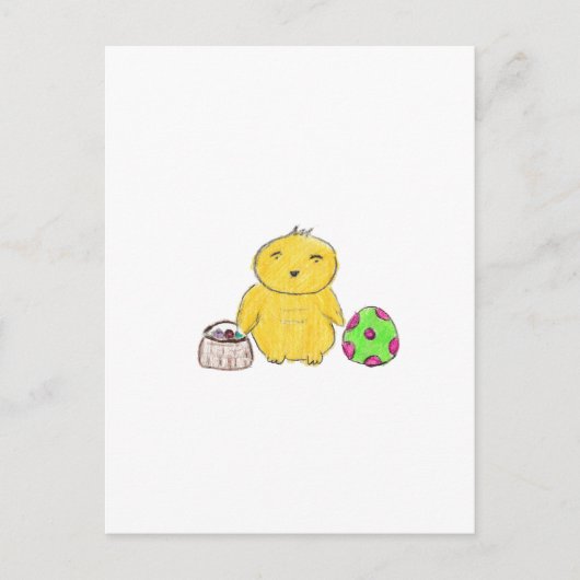 イースターチキン ポストカード (正面)