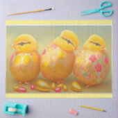 イースターチキンinエッグコレクション3 薄葉紙 (クラフト)