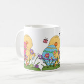 イースターチクムグ コーヒーマグカップ (正面左)