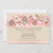 イースターチックカップルベビーシャワー招待状 招待状 (正面)