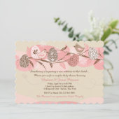 イースターチックカップルベビーシャワー招待状 招待状 (スタンド正面)