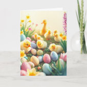 イースターチックスとアヒル シーズンカード (正面)