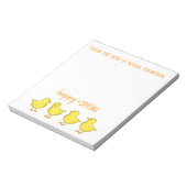 イースターチックス春お洒落  ノートパッド (回転)