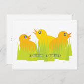 イースターチックス葉書 シーズンポストカード (正面/裏面)