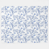 イースターチノイスリートイレデジュイフリースブランケット フリースブランケット (正面(横))