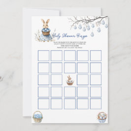 イースターチャイノアイセリービンゴベビーシャワーゲームカード シーズンカード