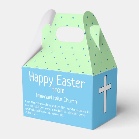 イースターチャーチサービスアイディアキッズ フェイバーボックス (裏面サイド)