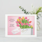 イースターチューリップカード シーズンカード (スタンド正面)