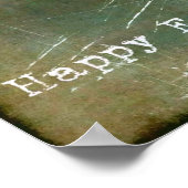 イースターチューリップグランジ ポスター (角)