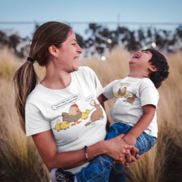 イースターチョコレートウンチイースターユーモア Tシャツ