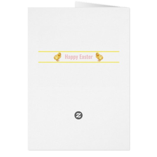 イースターチ数々のック&カラー飾エッグオン白 (裏面)