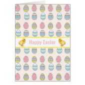 イースターチ数々のック&カラー飾エッグオン白 (正面)