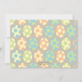 イースターツリーイースターパーティの招待状 招待状 (裏面)