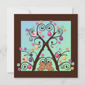 イースターツリー招待状 招待状 (裏面)