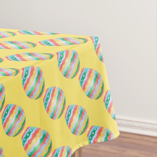 イースターテーブルクロスフェスティバルイースターエッグテーブルクロス テーブルクロス (インサイチュ)