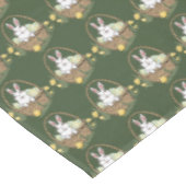 イースターテーブルクロスフェスティバルイースターバニーテーブルクロス テーブルクロス (アングル)