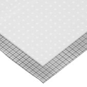 イースターテーブルクロス60x84市松模様にインチ、ドット、ウサギ テーブルクロス (アングル)