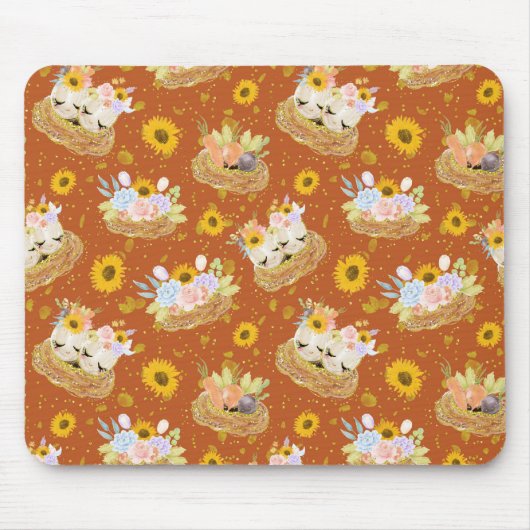 イースターテーブルランナー マウスパッド (正面)