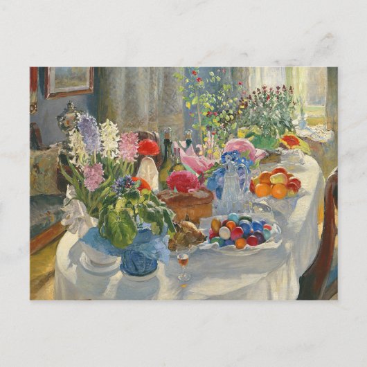 イースターテーブル シーズンポストカード (正面)